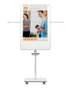Nobo 'Move & Meet' Mobile Flipchart Easel 