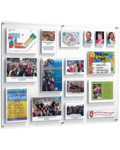 Crystal Wall School Achievements Board