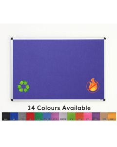 Eco-Sound Aluminium Framed Blazemaster Noticeboards