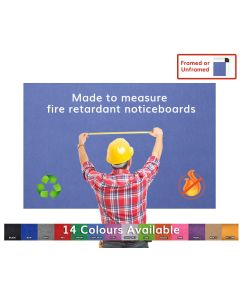 Made to Measure Eco-Sound Blazemaster Noticeboards