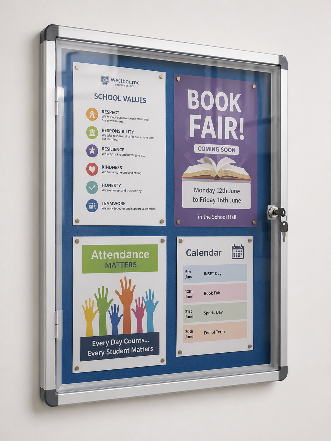 Lockable Noticeboards