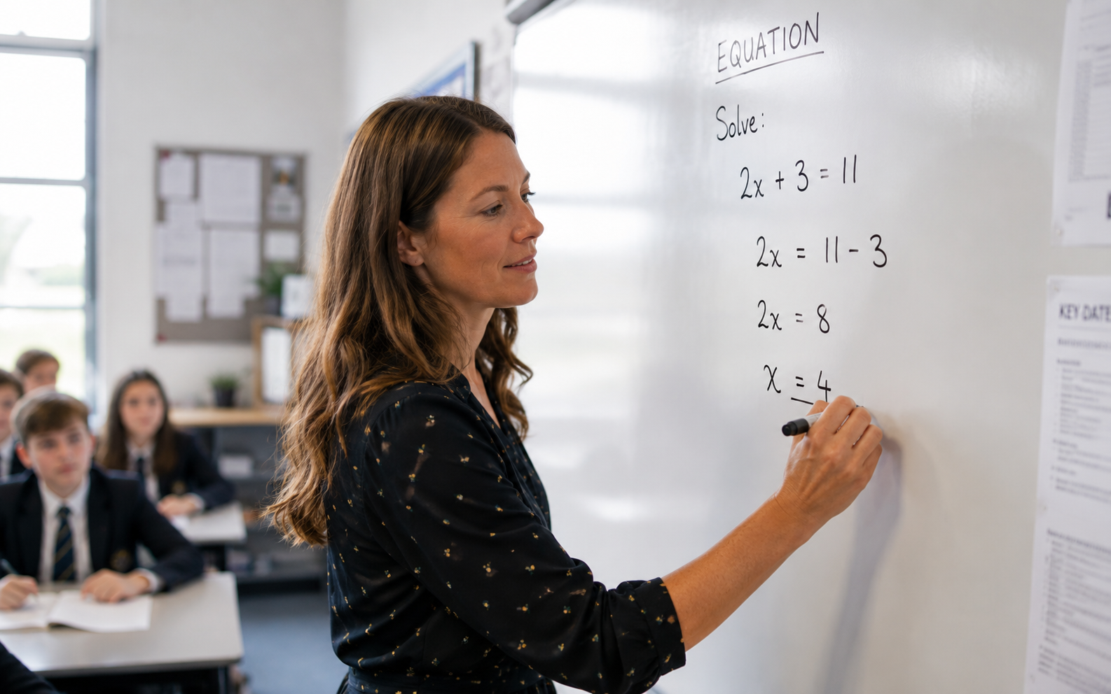 Fire rated noticeboards for schools